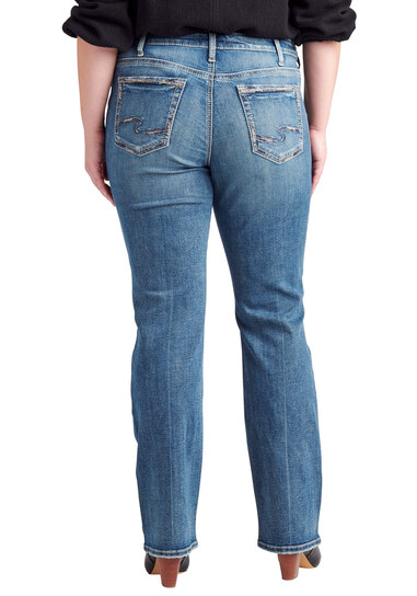 Tin Haul Bootcut Leg Jeans Women's Plus Size 34/S Blue Dark Wash Mid Rise