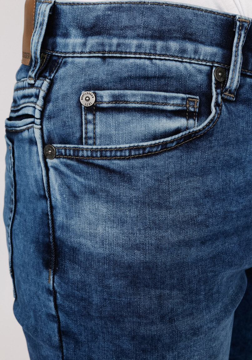 Regular-fit jeans in blue Coolmax® denim