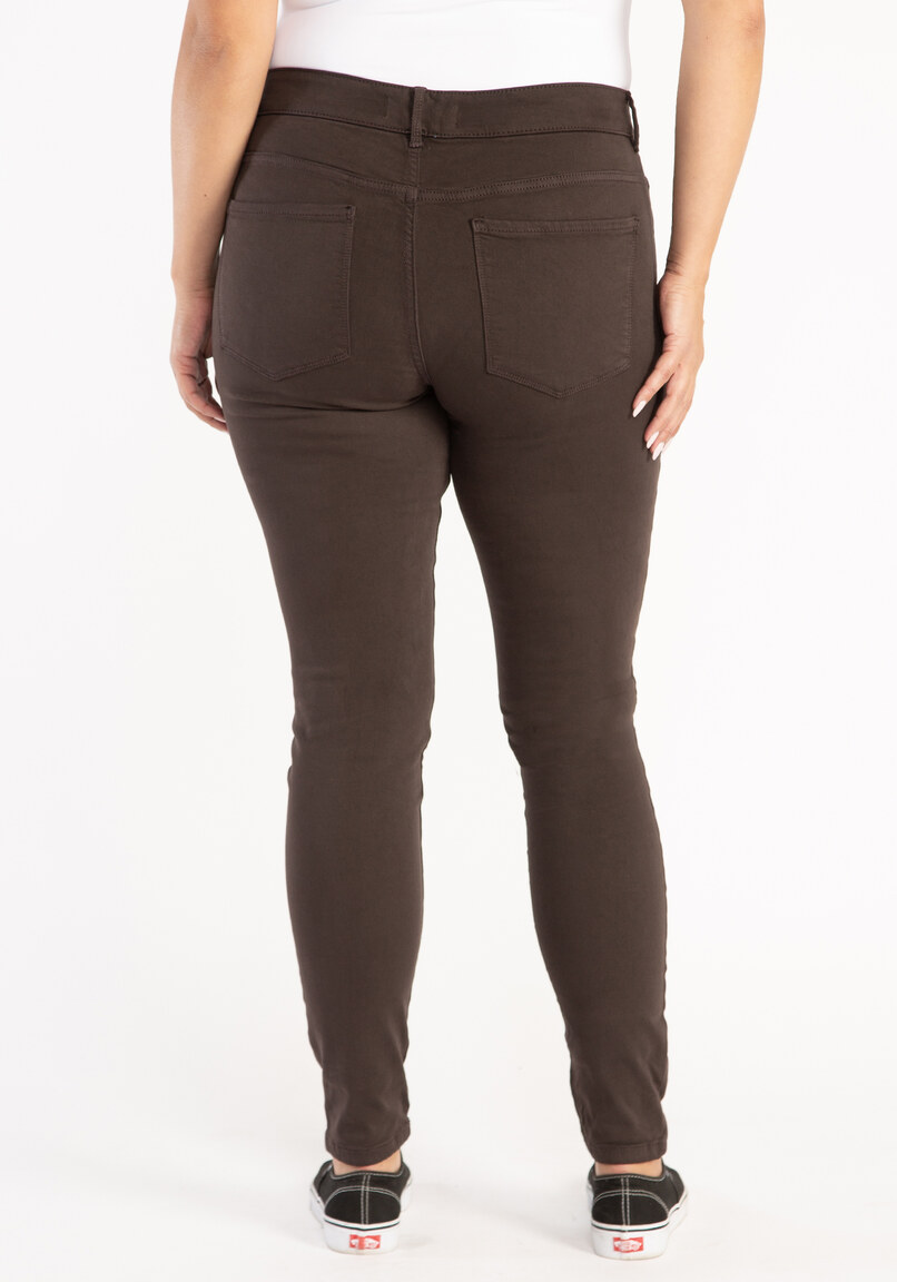 BUFFALO DAVID BITTON Women's Black Pants Size 14 / 34 Pockets Stretch  Skinny NEW