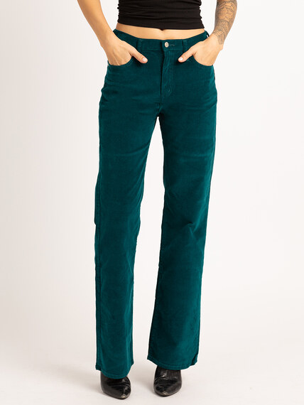 highly desirable corduroy trouser jean | SILVER