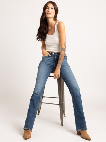 White Women's Jeans: Flare, Bootcut, Boyfriend & More