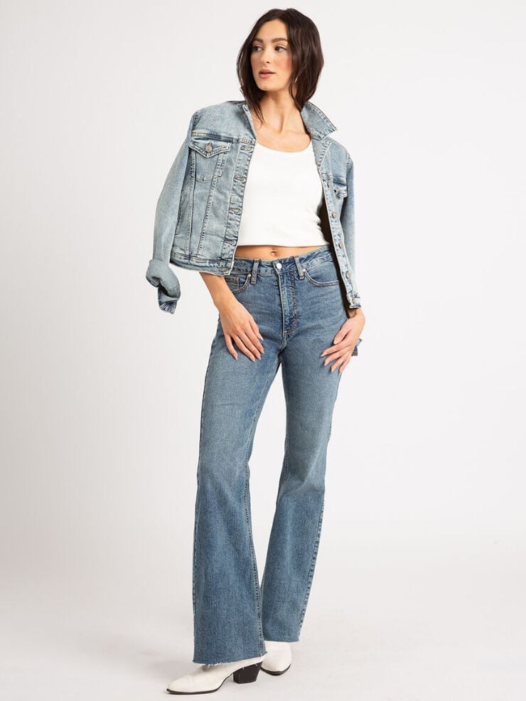 Straight Jeans for Women - Bootlegger - Canada