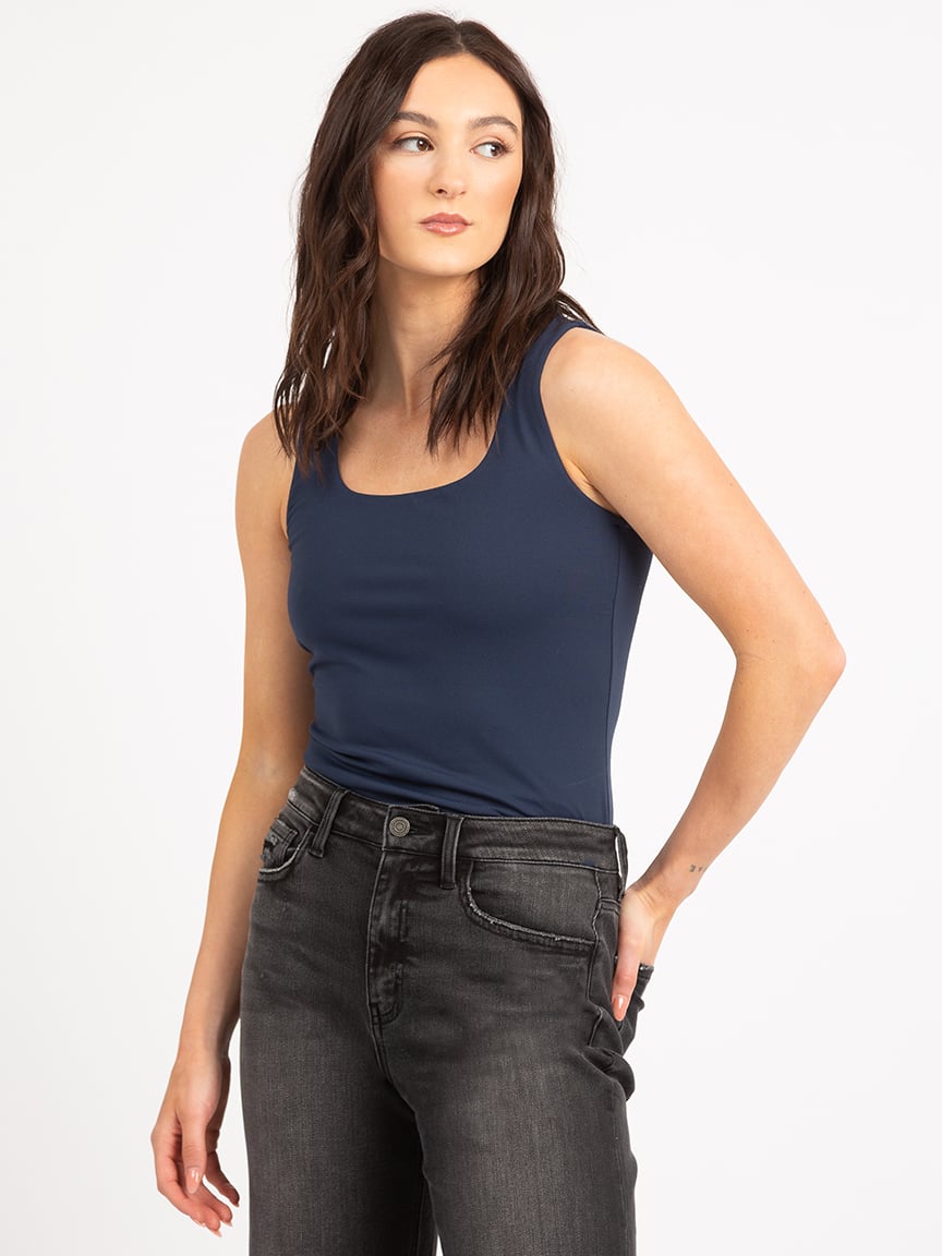 misty kismet square neck tank