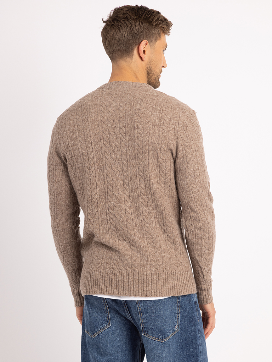 barron cable knit sweater