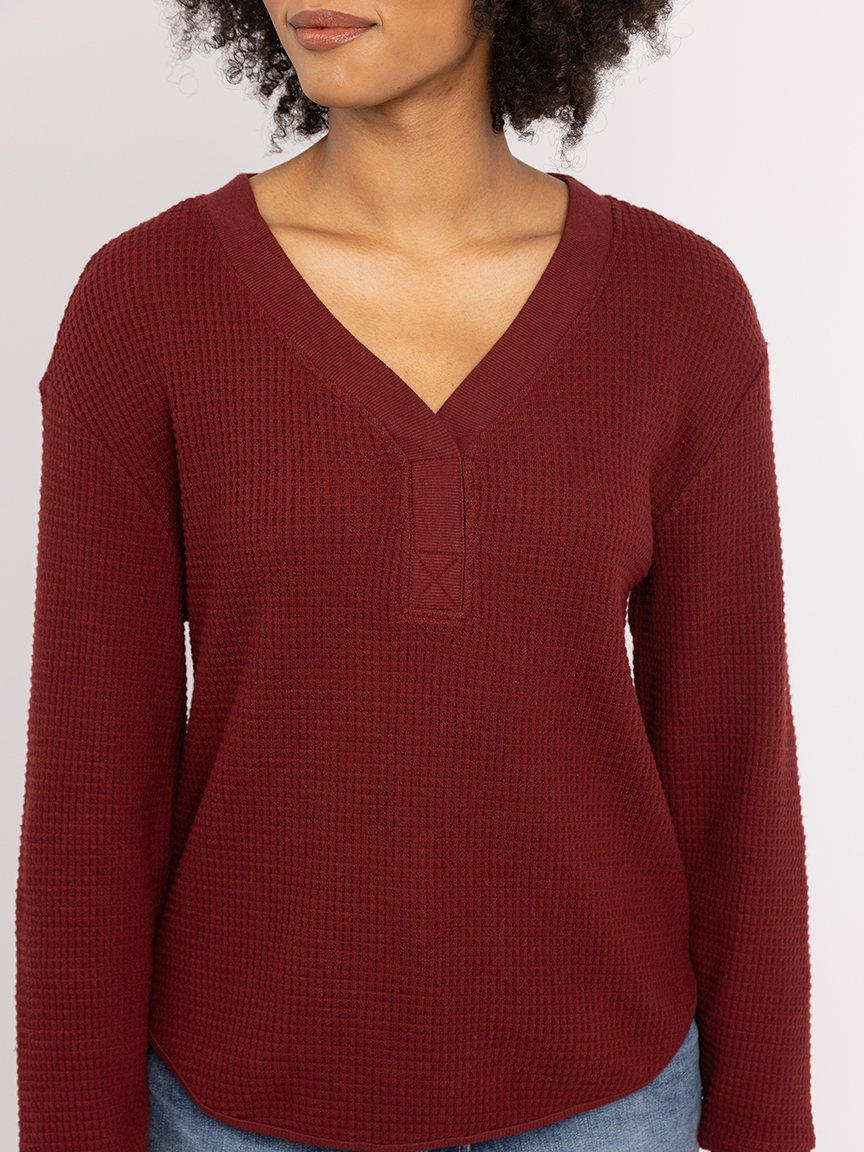 ellison v neck top