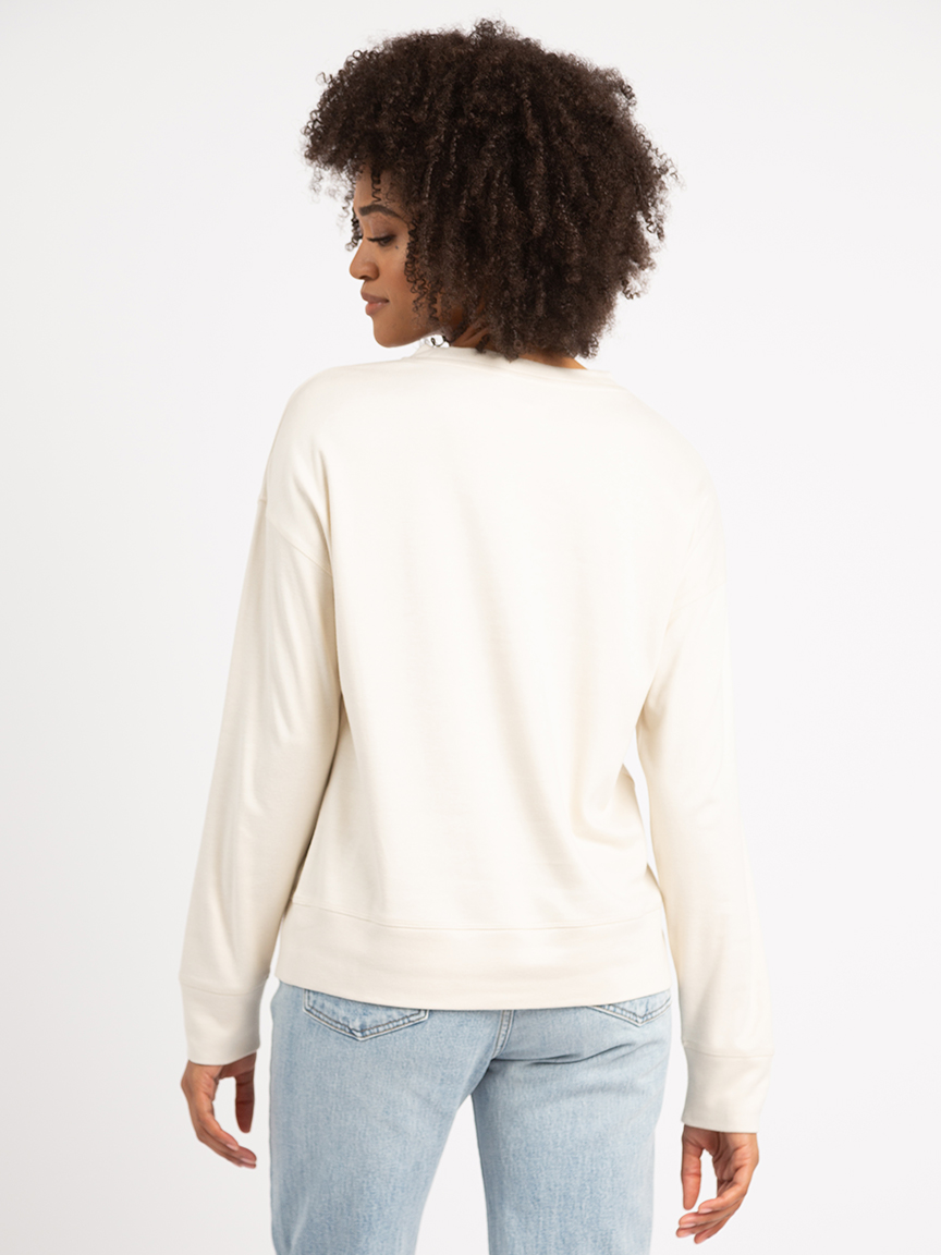 hermione crew neck top