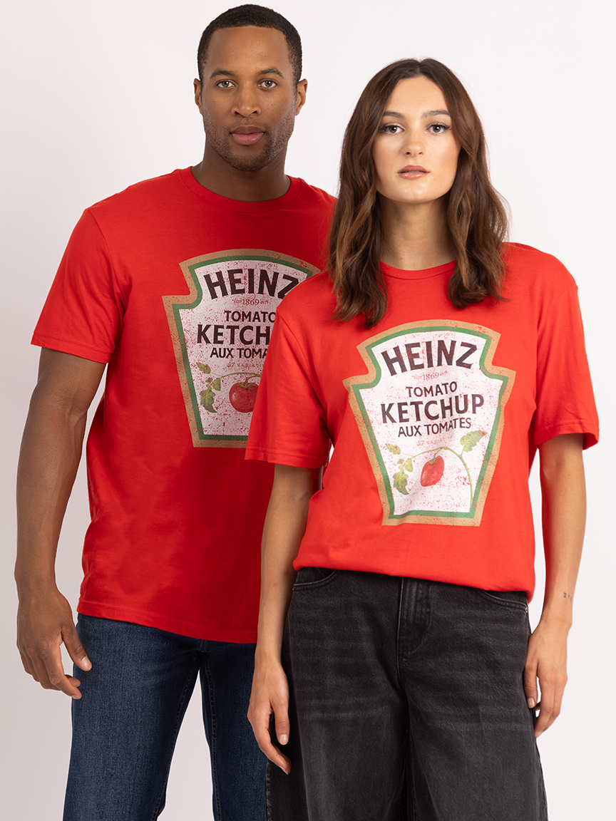 heinz ketchup graphic tee