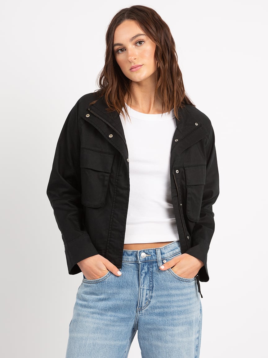 keili short utility jacket