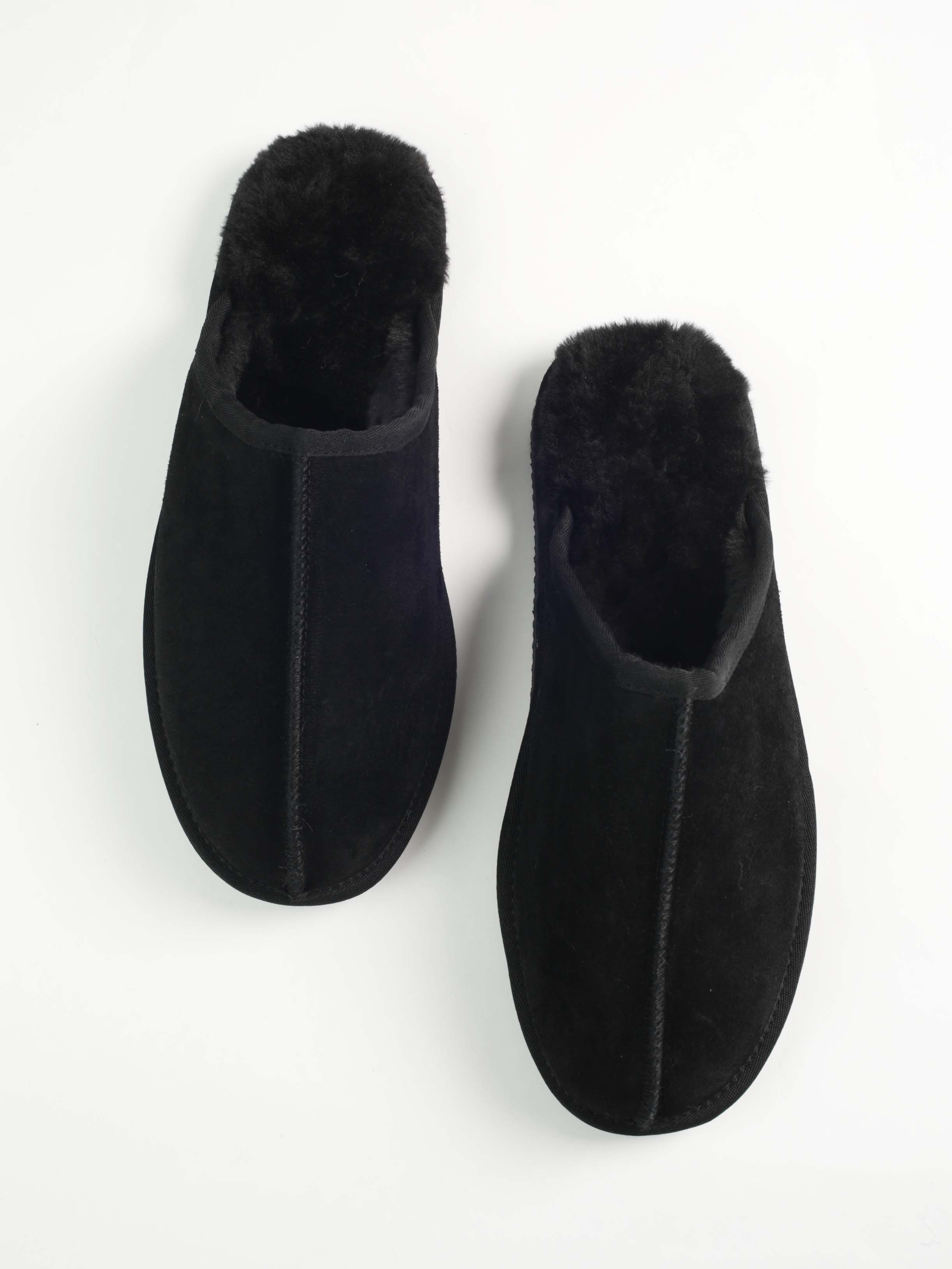 men's suede slippers