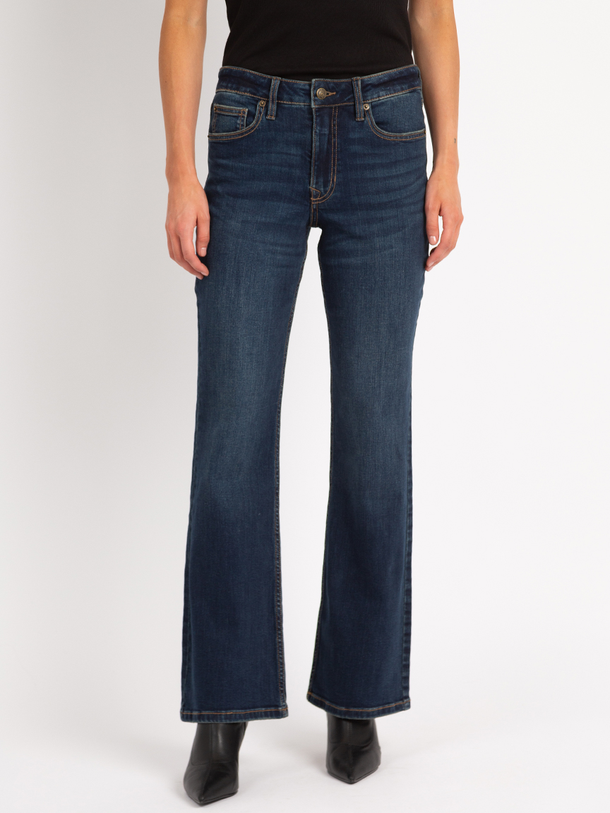 olivia bootcut jean dark authentic