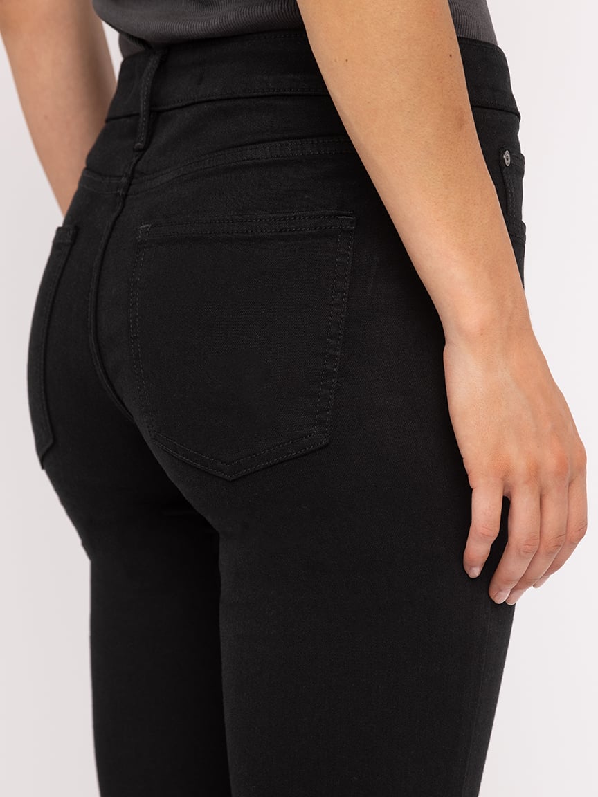 lena slim jean black