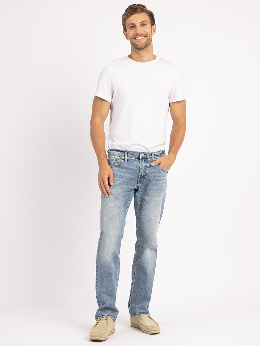 allan slim straight jean