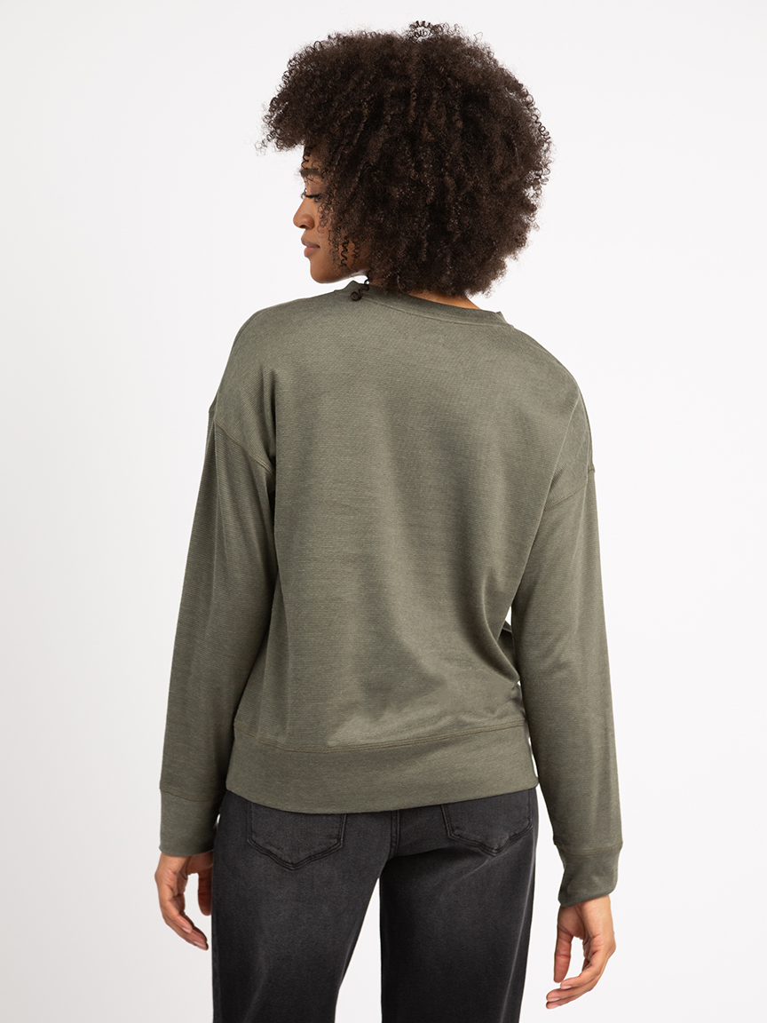 hermione crew neck top