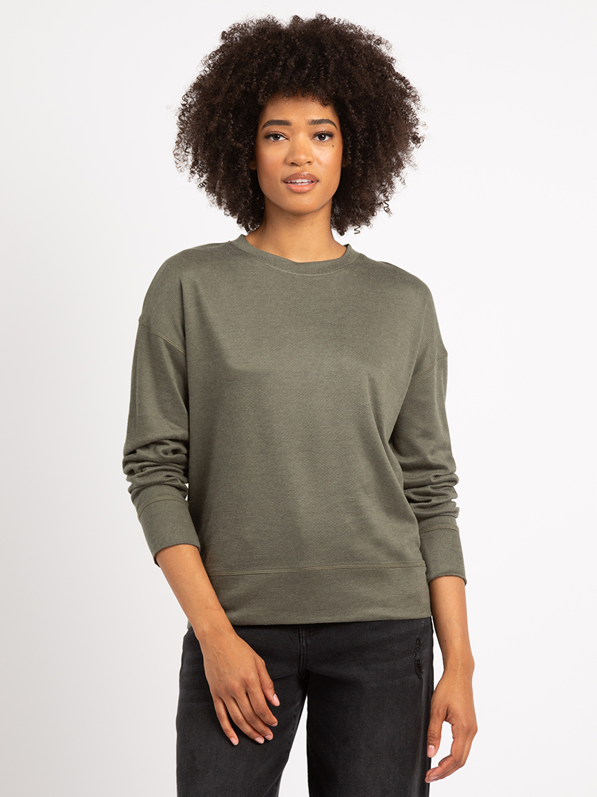 hermione crew neck top