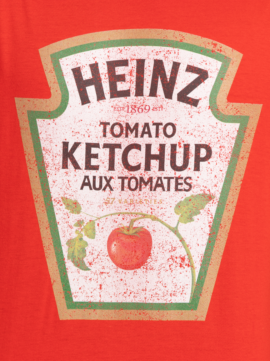 heinz ketchup graphic tee