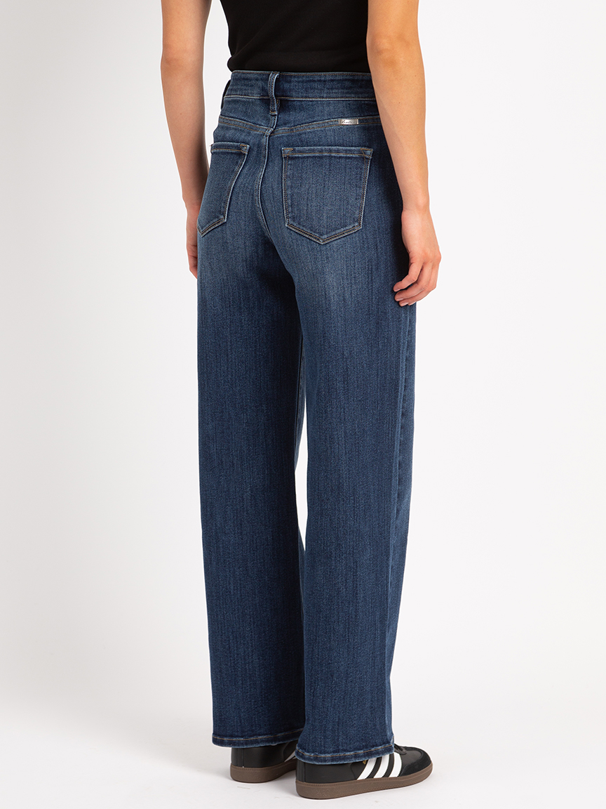 wide leg jean dark authentic