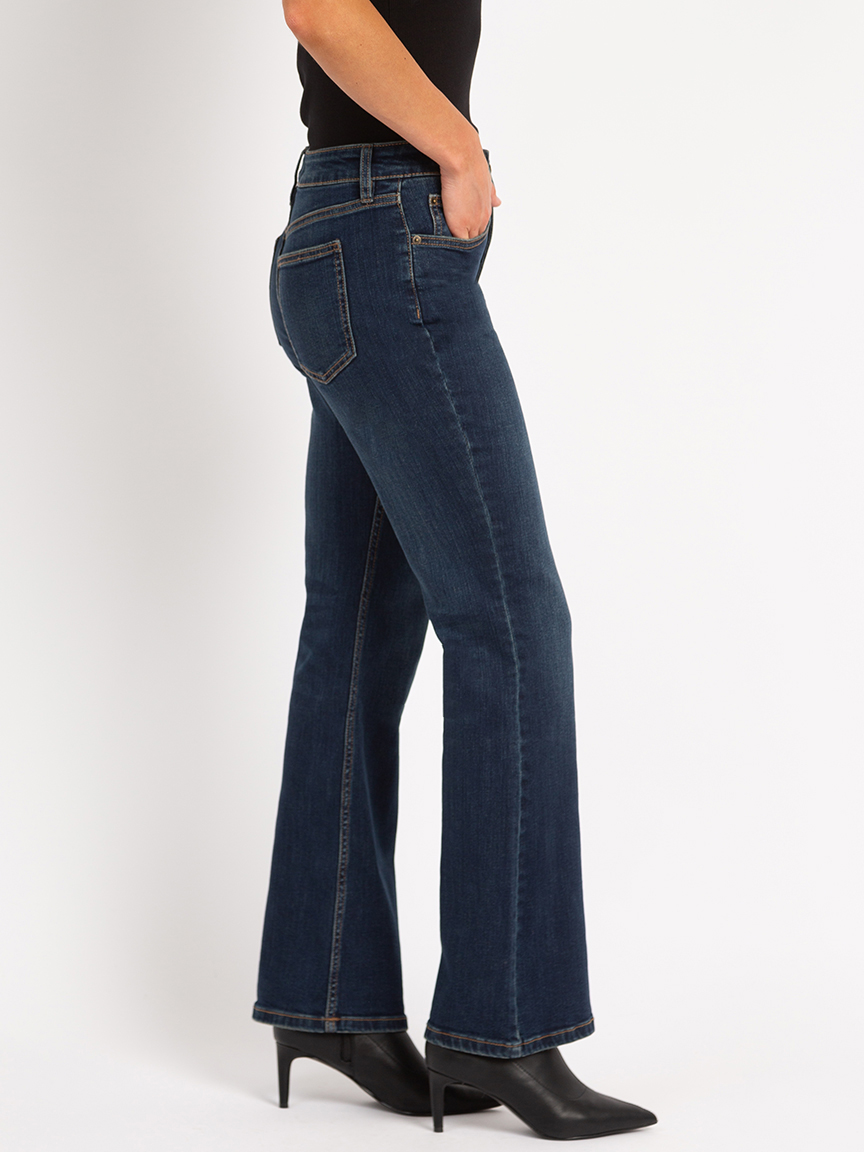 olivia bootcut jean dark authentic