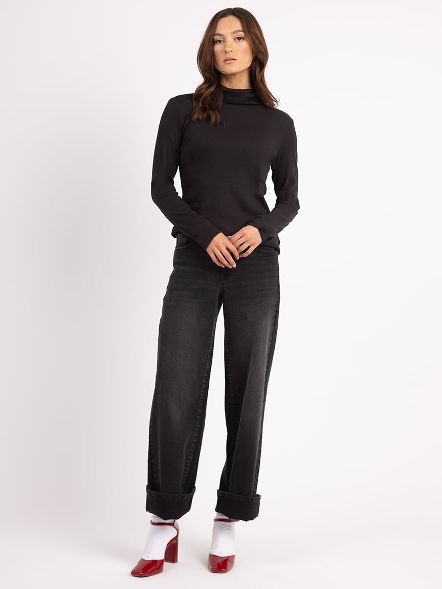 terra turtleneck top