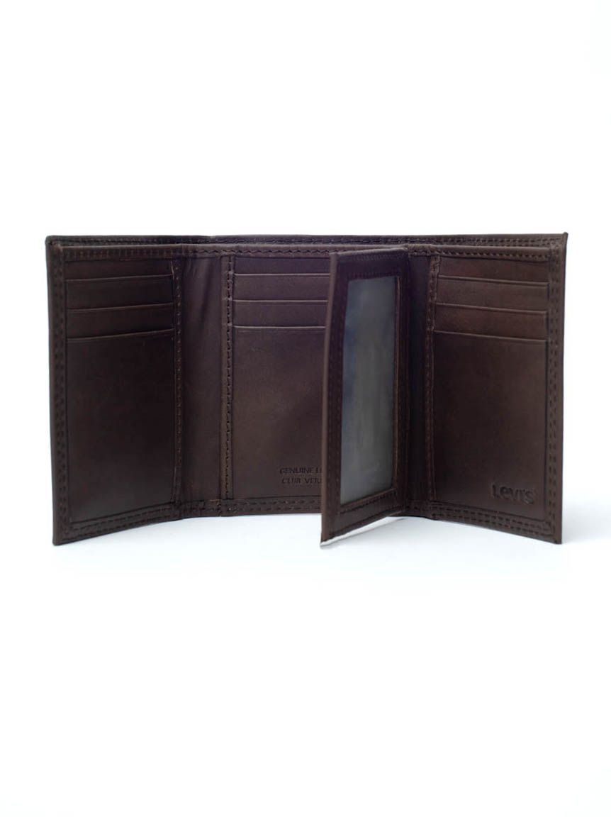 extra capacity trifold wallet