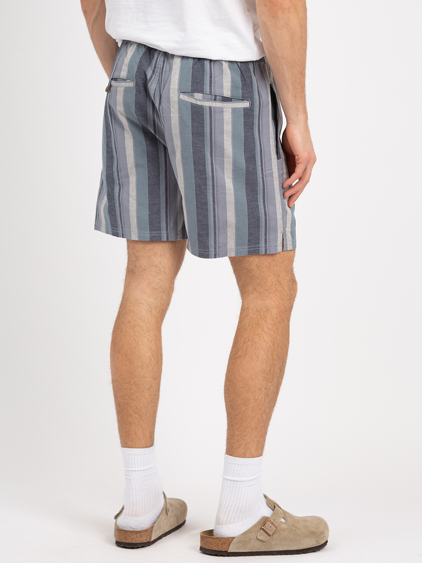 chad stripe linen short – 7” inseam