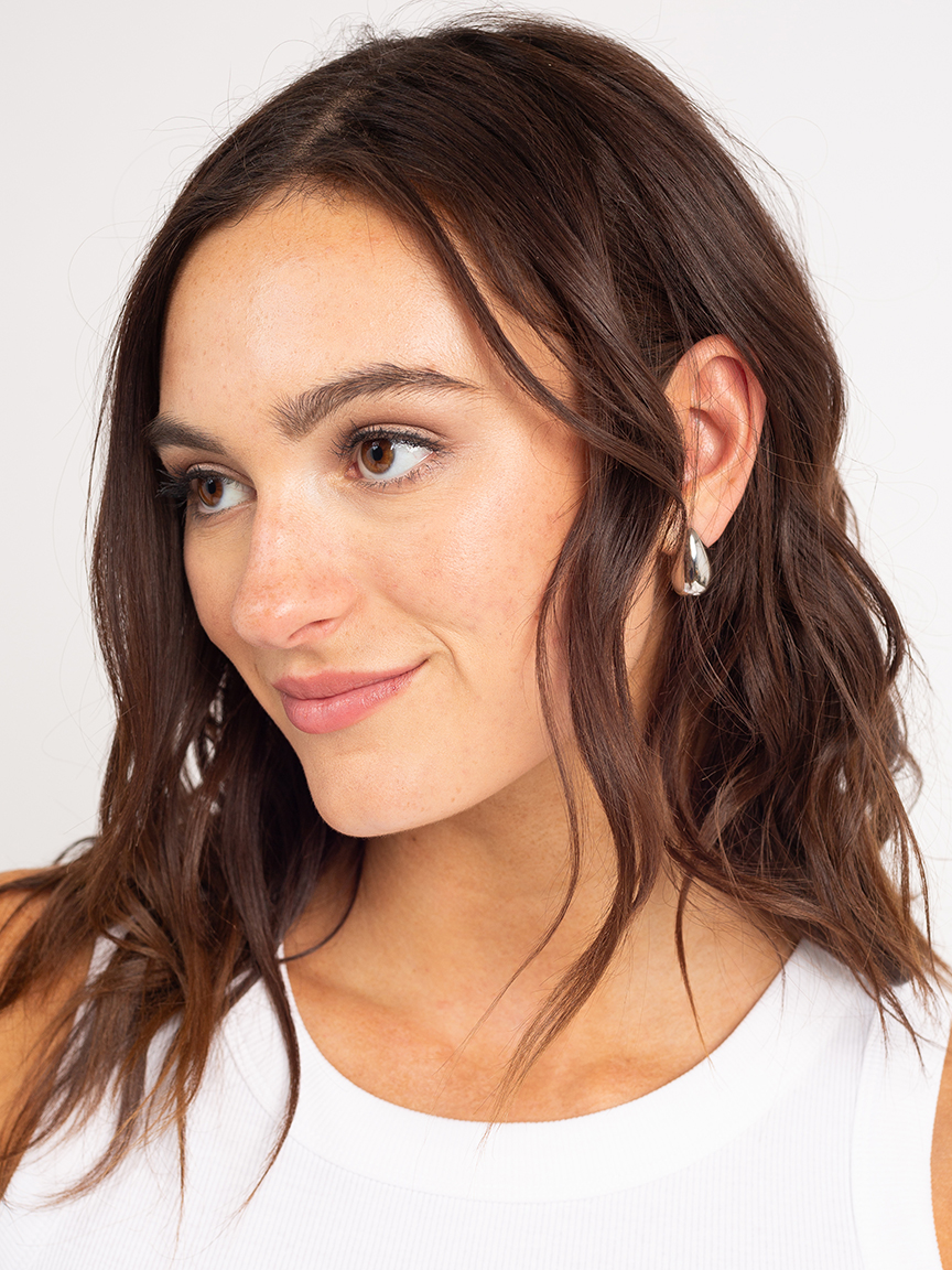 droplet style earring