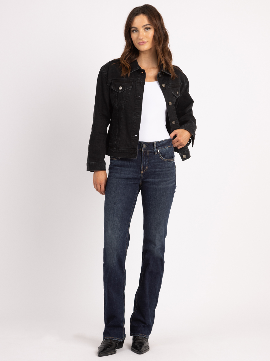 suki slim bootcut jean dark authentic