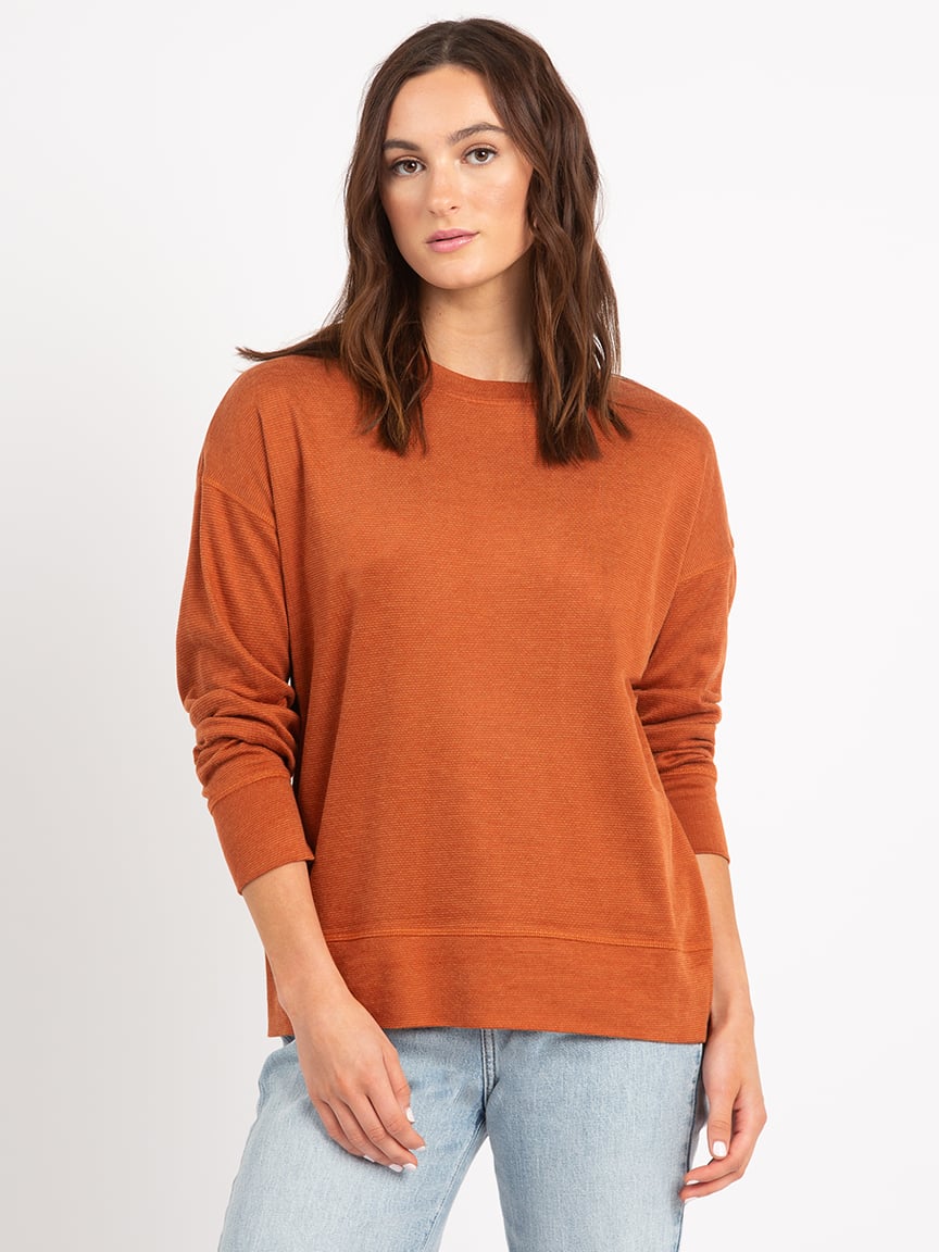 hermione crew neck top