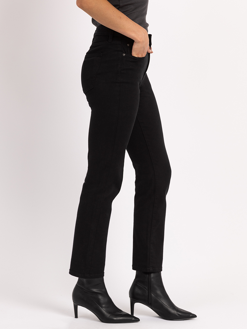 lena slim jean black