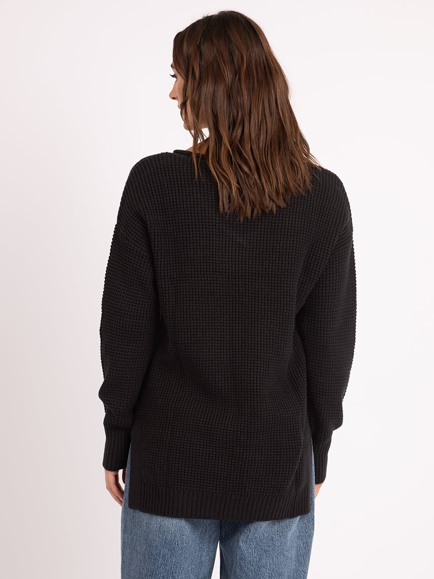 nevis v neck sweater