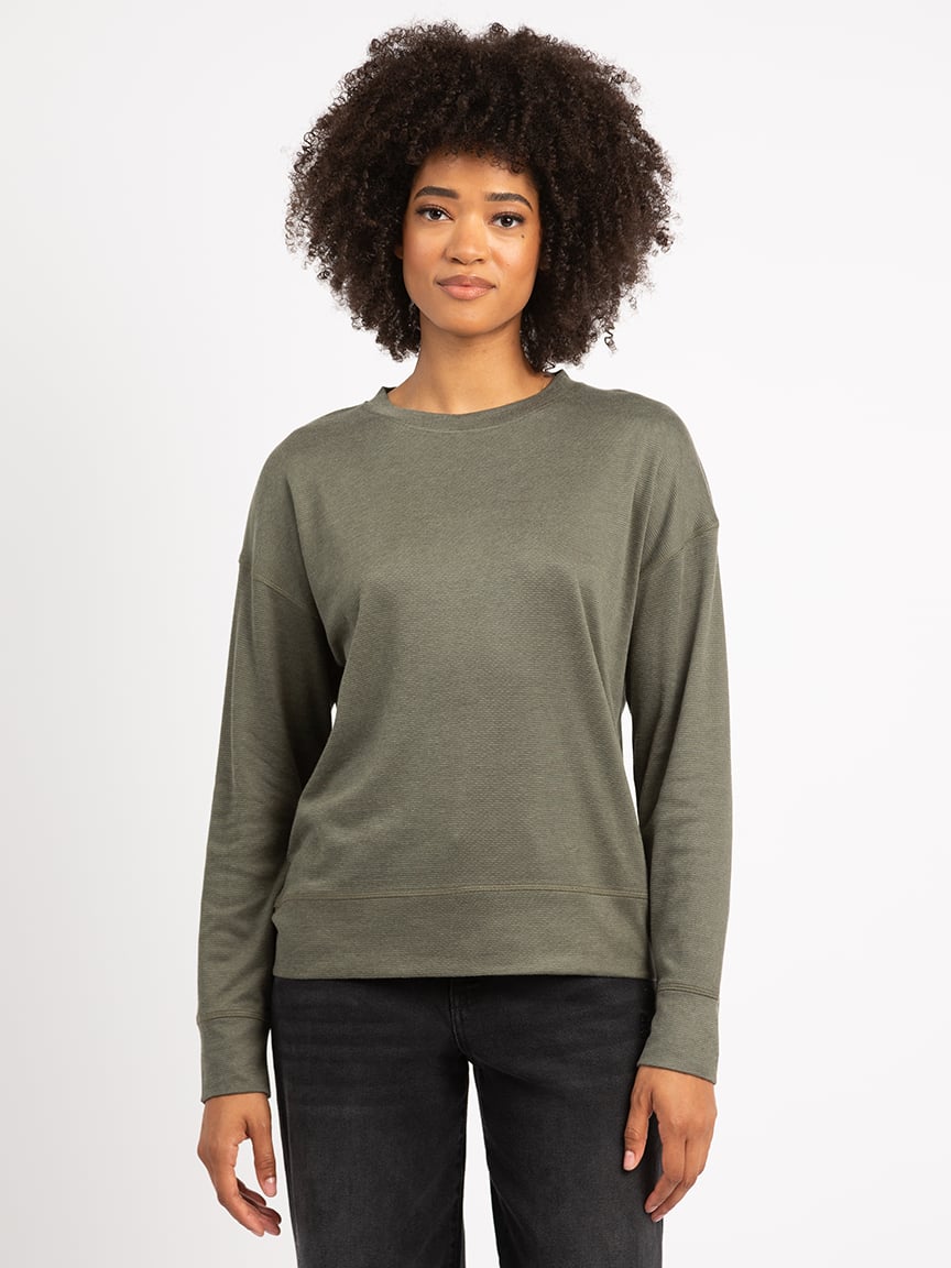 hermione crew neck top