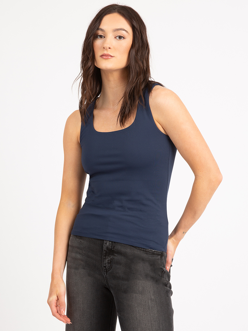 misty kismet square neck tank