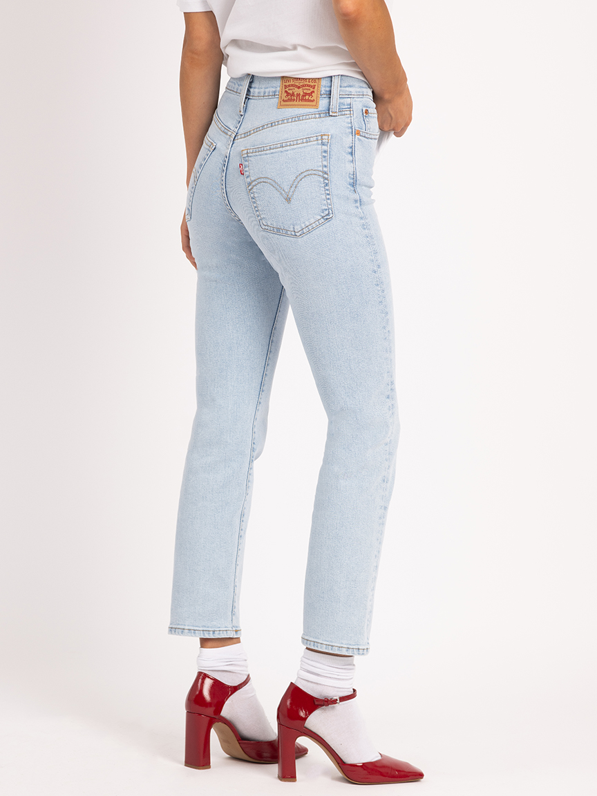 wedgie straight jean light authentic