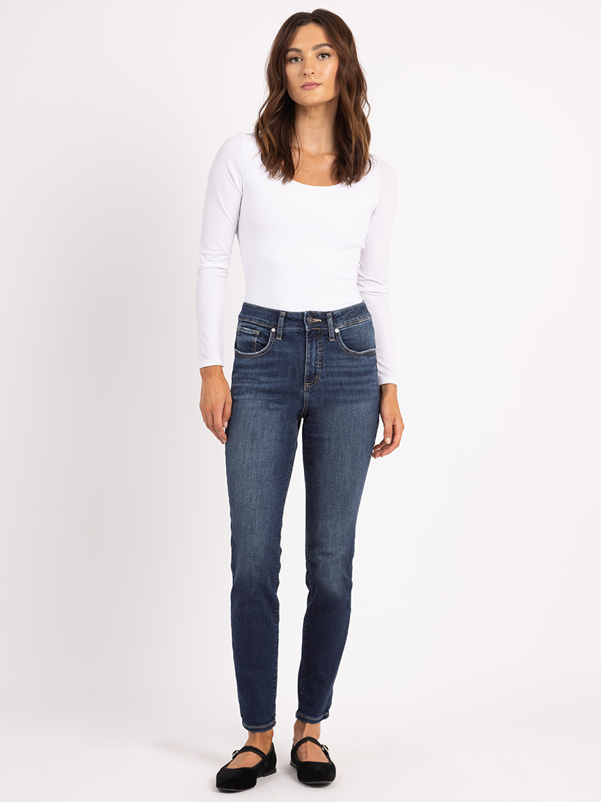 avery skinny jean dark authentic