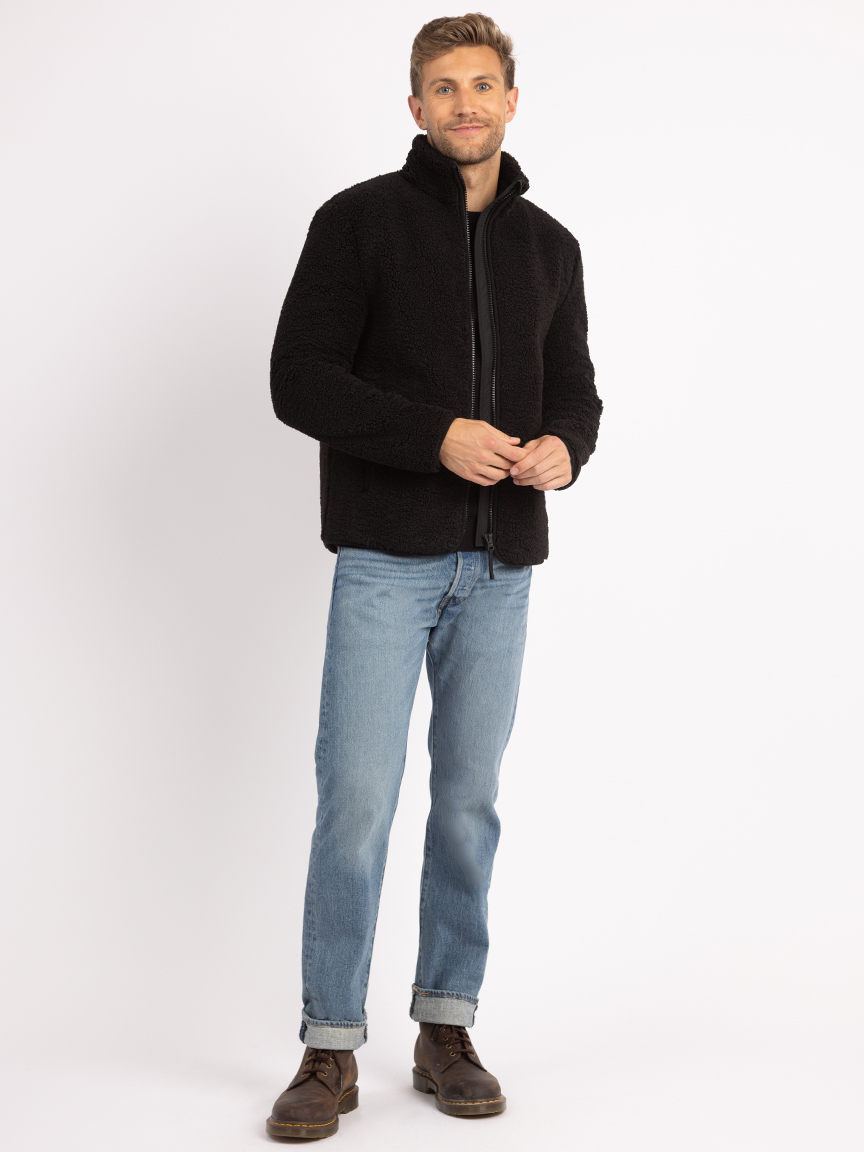 niall bonded sherpa jacket