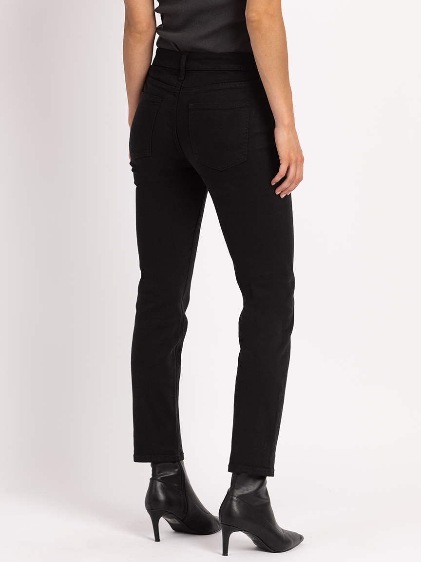 lena slim jean black