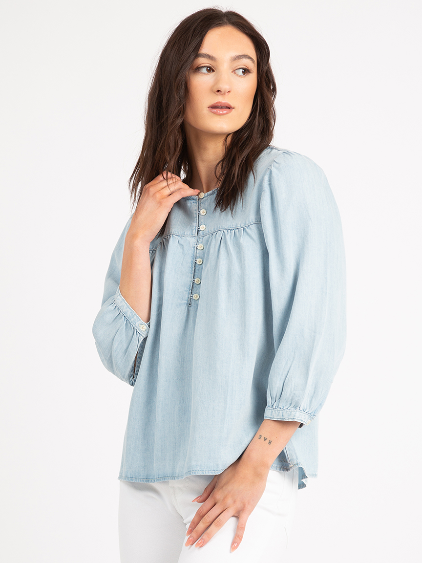 halsey 3/4 sleeve blouse | LEVI'S