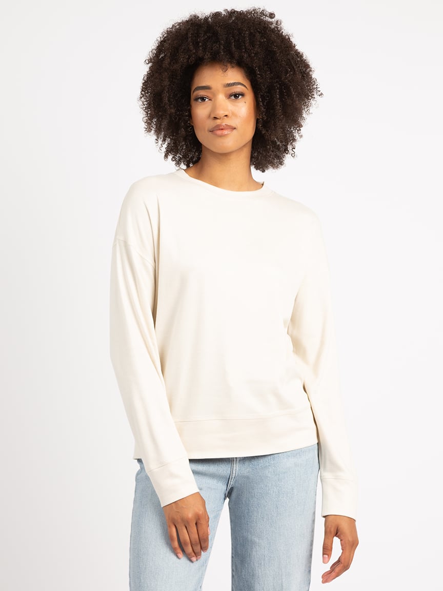 hermione crew neck top