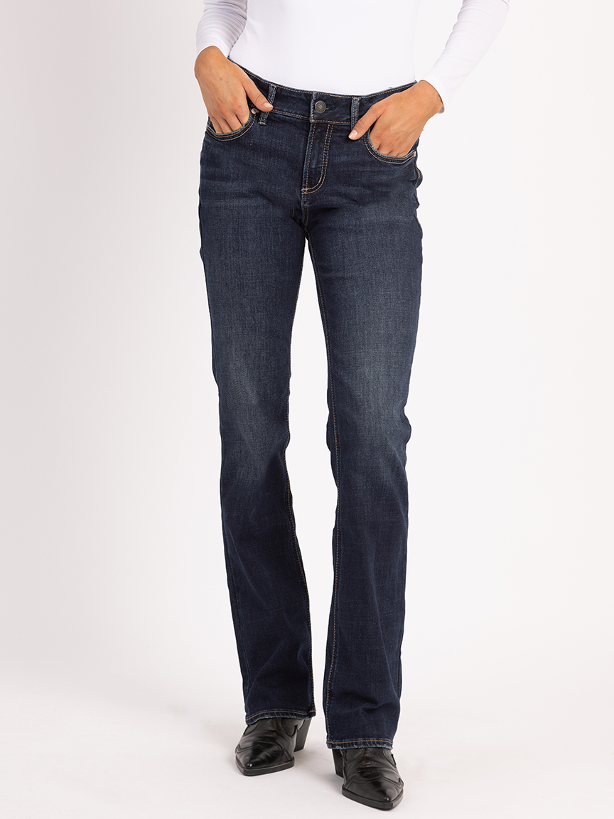 suki slim bootcut jean dark authentic