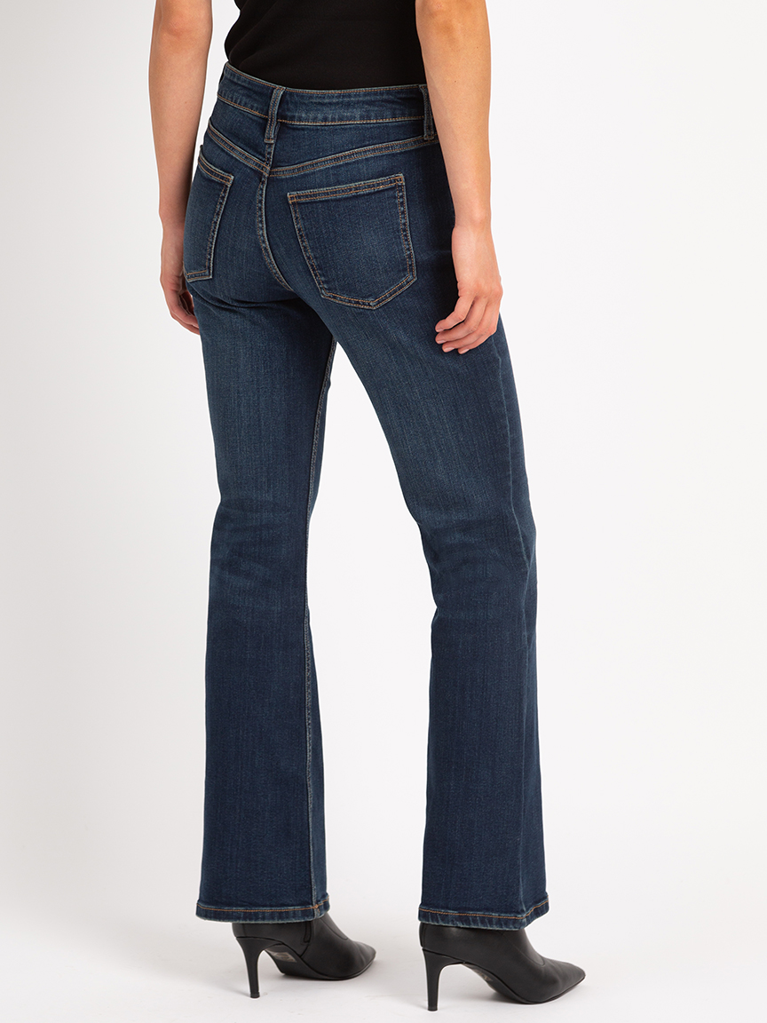 olivia bootcut jean dark authentic