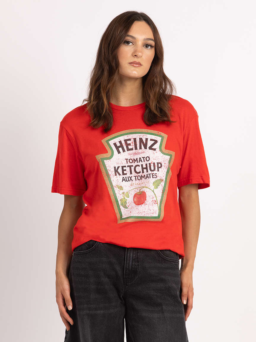 heinz ketchup graphic tee