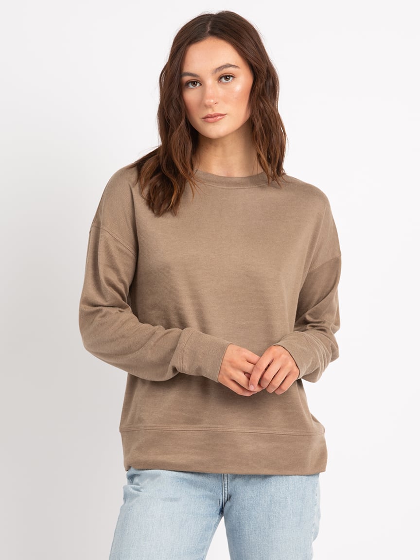 hermione crew neck top