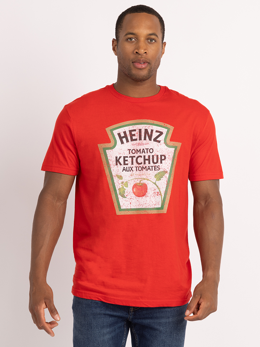 heinz ketchup graphic tee