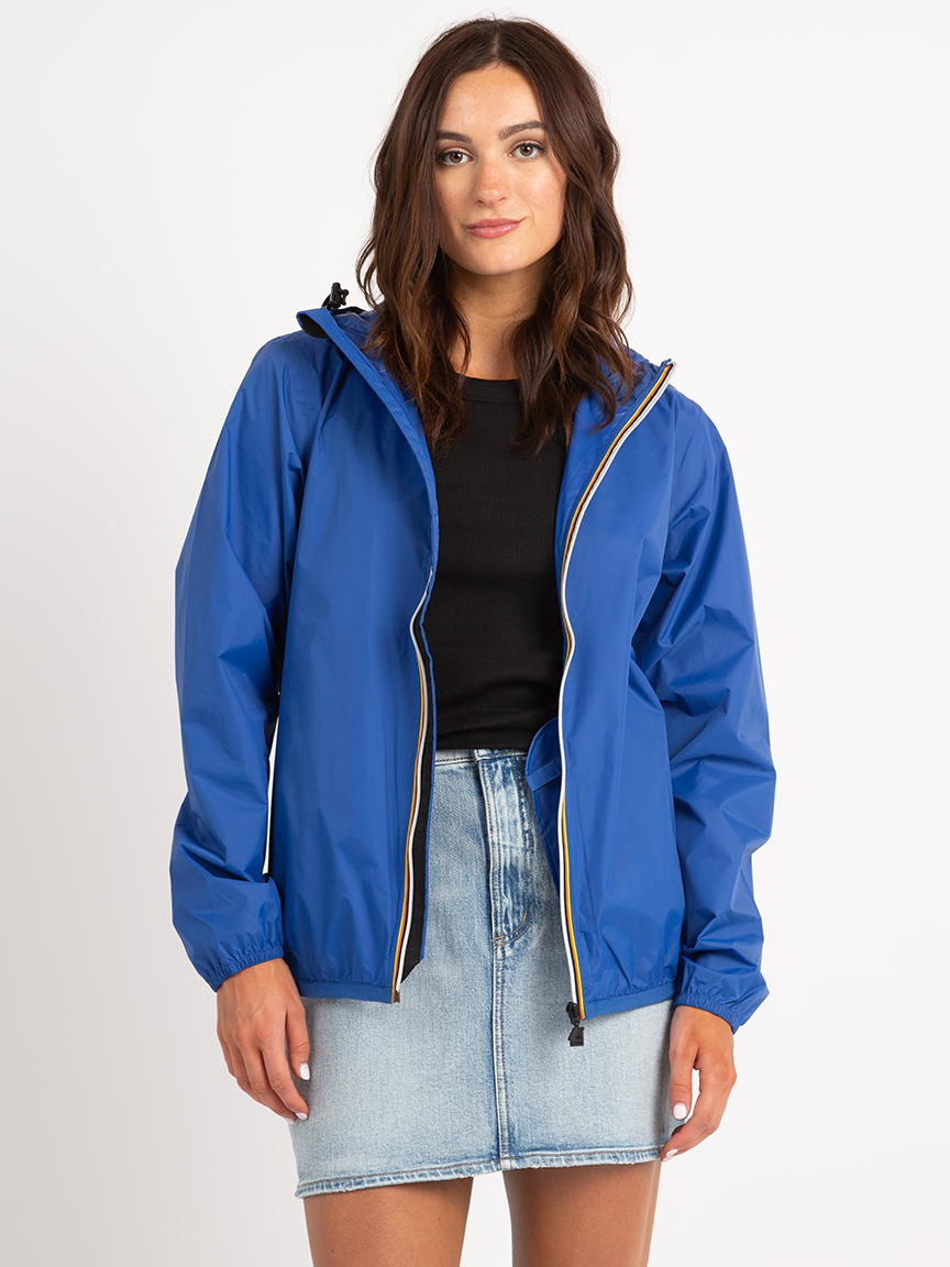 claude short windbreaker rain jacket