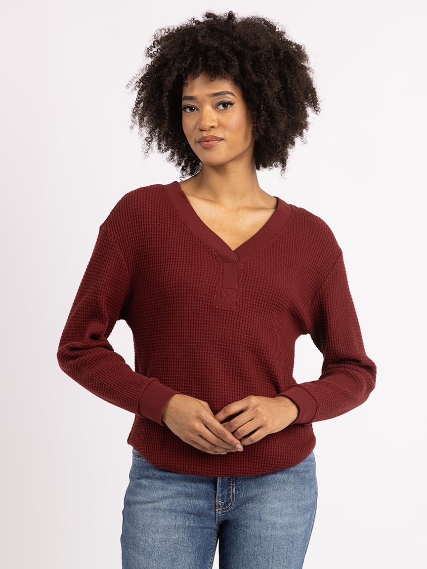 ellison v neck top