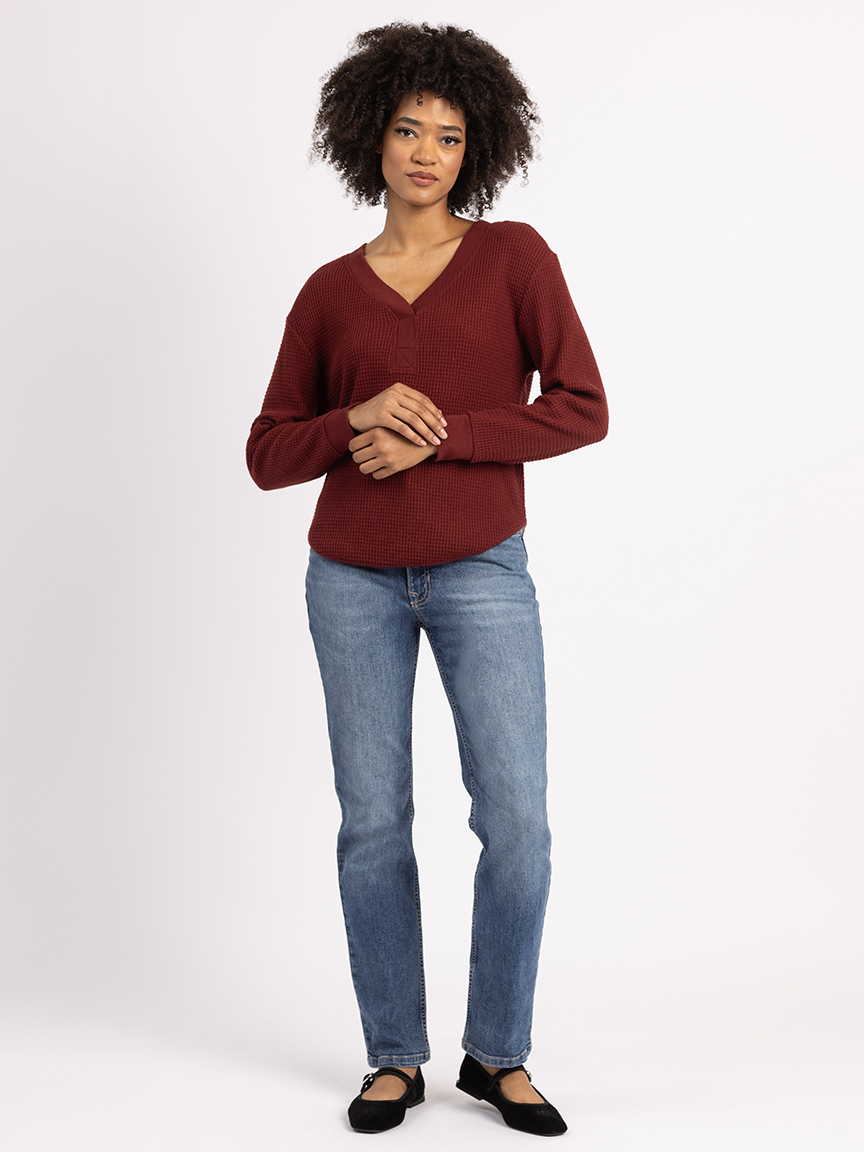 ellison v neck top