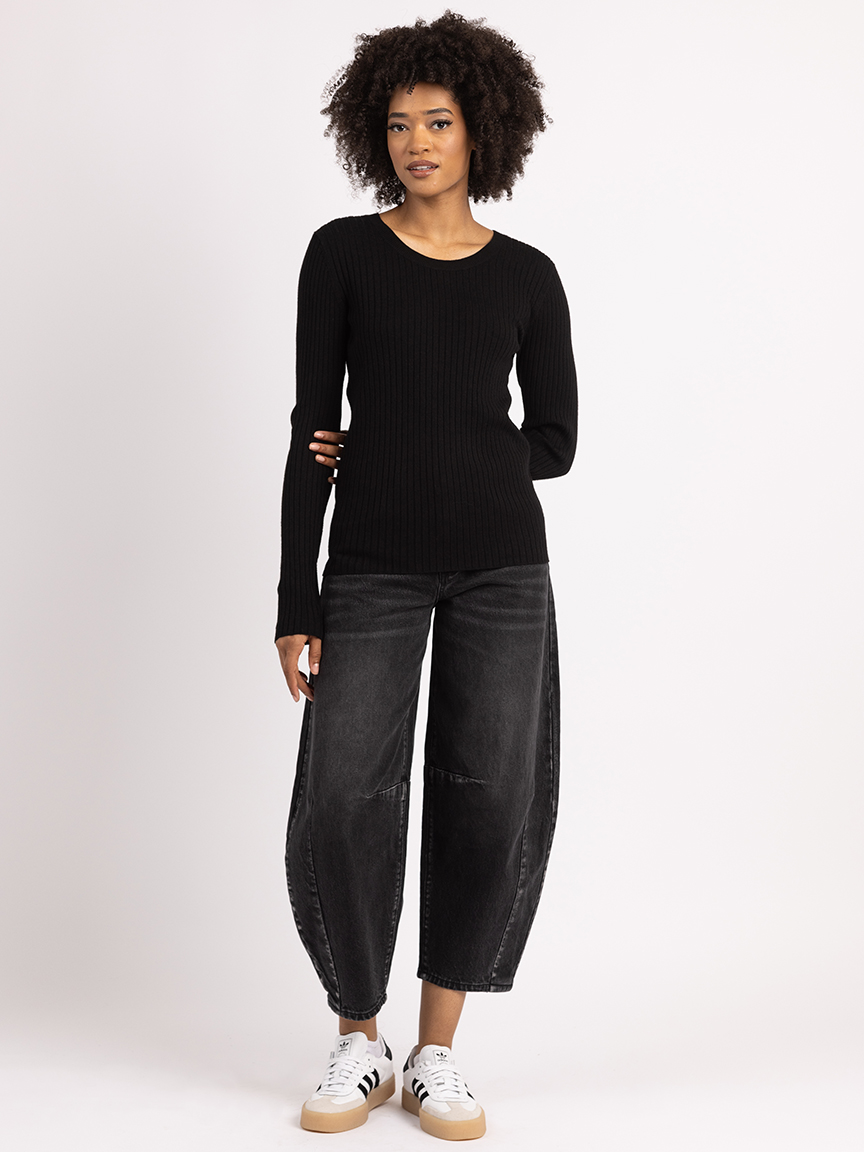 liane scoop neck sweater