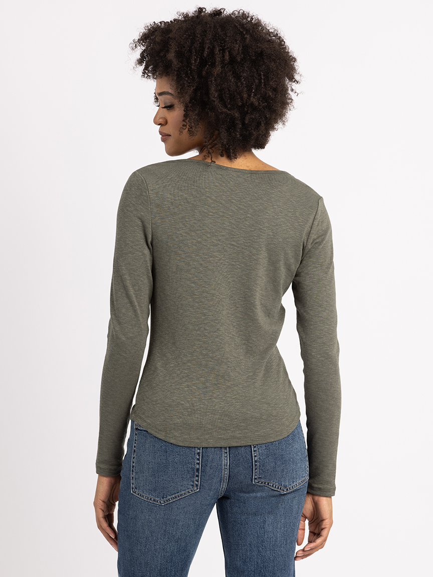 payton notch neck top