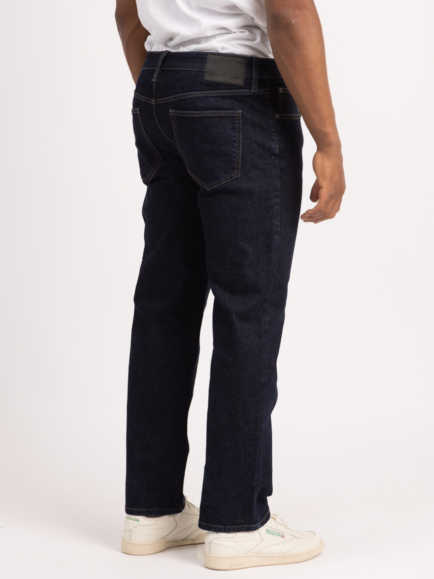 damon athletic straight jean dark authentic