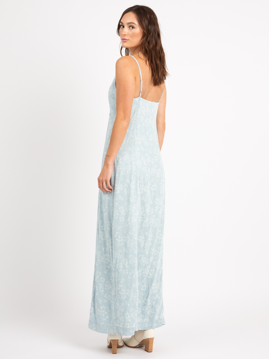 cruz maxi denim dress