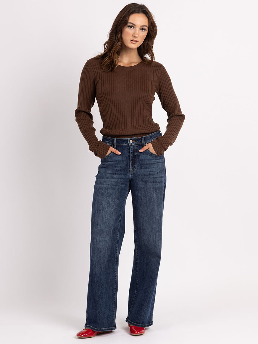 liane scoop neck sweater